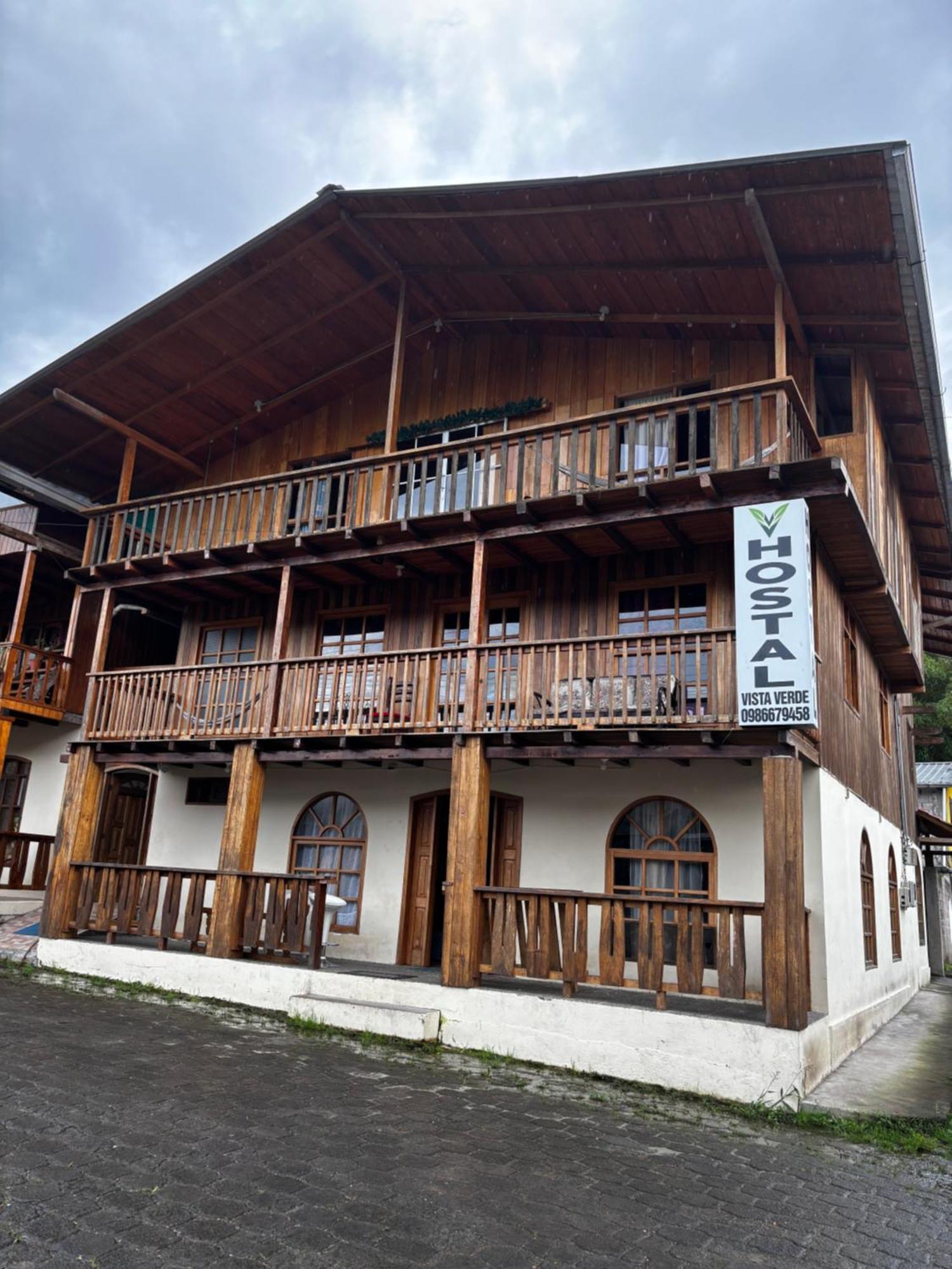 Hostal Vista Verde Mindo Ngoại thất bức ảnh